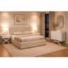 Cama Estofada Romana + Colchão Opc.