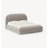 Cama Estofada Salomon + Colchão Opc.