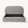 Cama Estofada Salomon + Colchão Opc.