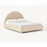 Cama Estofada Sol c/ Estrado, Sistema Elevatório e Baú + Colchão Opc.