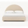 Cama Estofada Sol c/ Estrado, Sistema Elevatório e Baú + Colchão Opc.