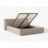 Cama Estofada Bloom c/ Estrado, Sistema Elevatório Inc + Colchão Opc.
