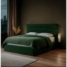 Cama Estofada Cátia + Colchão Opc.
