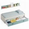 Cama Juvenil Snuba + Prateleira (190x90cm)