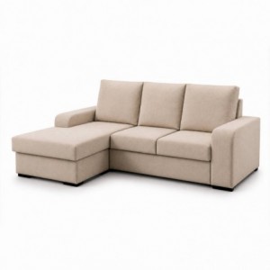 Sofá 2L + Chaise Long Reversível Santoro (190x150cm)