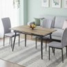 Mesa de Jantar Extensível Trenton