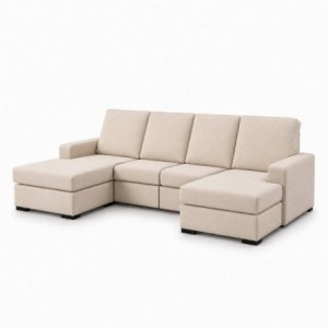 Sofá 2L c/ Dupla Chaise Best (280x150cm)