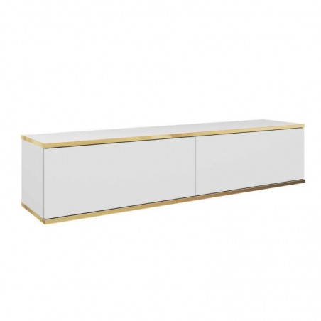 Base TV Suspensa c/ 2 Portas Oro