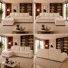 Sofá 3L + Chaise Long Best (240x150cm)