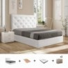 Pack Quarto Completo Couple c/ Orlando + Estrado + Colchão Back Ortopédico (190x150cm)