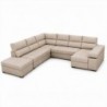 Sofá Canto c/ Chaise Long Cama Amazônia Maxi Plus (315x340x160cm)
