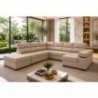 Sofá Canto c/ Chaise Long Cama Amazônia Maxi Plus (315x340x160cm)