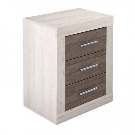 Pack 2 Mesas de Cabeceira Sara (Canyon Pine/Truffle)
