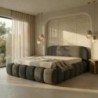 Cama Estofada Ivana + Colchão Opc.