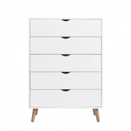 Cómoda 5 Gavetas Fiano