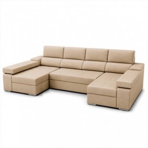 Sofá 2L c/ Dupla Chaise e Cama Amazônia (310x160cm)