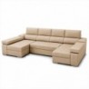 Sofá 2L c/ Dupla Chaise e Cama Amazônia (310x160cm)
