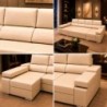 Sofá 2L c/ Dupla Chaise e Cama Amazônia (310x160cm)