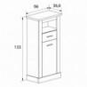 Estante Completa Chellen 342cm