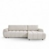 Sofá 2L + Chaise Long c/ Cama e Baú Amsterdam (267x162cm)