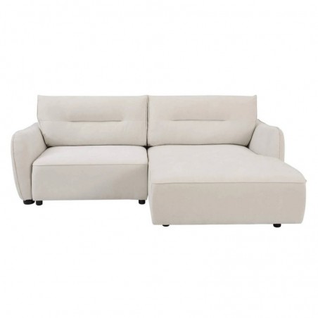 Sofá 1L + Chaise Long c/ Cama e Baú Indonésia (229x166cm)
