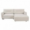 Sofá 1L + Chaise Long c/ Cama e Baú Indonésia (229x166cm)