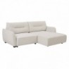 Sofá 1L + Chaise Long c/ Cama e Baú Indonésia (229x166cm)