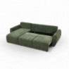 Sofá 2L + Chaise Long Reversível c/ Cama e Baú Filipinas (250x143cm)