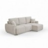 Sofá 2L + Chaise Long Reversível c/ Cama e Baú Filipinas (250x143cm)