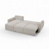 Sofá 2L + Chaise Long Reversível c/ Cama e Baú Filipinas (250x143cm)