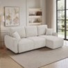 Sofá 2L + Chaise Long Reversível c/ Cama e Baú Filipinas (250x143cm)