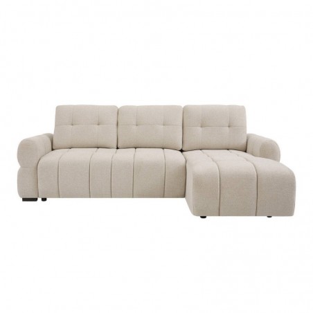 Sofá 2L + Chaise Long c/ Cama e Baú Georgia (261x163cm)