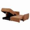 Sofá 1L + Chaise Long c/ Cama e Baú Indonésia (229x166cm)