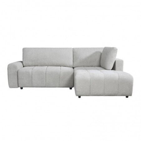 Sofá 2L + Chaise Long c/ Cama e Baú Luxemburgo (259x195cm)