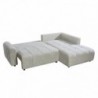 Sofá 2L + Chaise Long c/ Cama e Baú Luxemburgo (259x195cm)