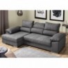 Sofá 2L + Chaise Long c/ Cama New York (300x150cm)
