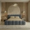 Cama Estofada Leonard + Colchão Opc.