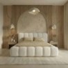 Cama Estofada Leonard + Colchão Opc.