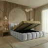 Cama Estofada Leonard + Colchão Opc.
