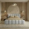 Cama Estofada Leonard + Colchão Opc.