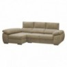 Sofá 2L + Chaise Long c/ Cama e Baú Atenas (280x145cm)