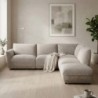 Sofá Canto c/ Chaise Long Berna (285x285cm)
