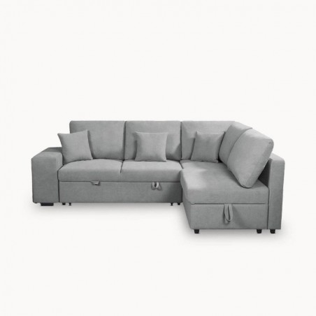 Sofá Canto c/ Chaise Long e Cama Ancara (260x187cm)