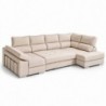 Sofá Canto c/ Chaise Long e Cama Miami (200x350x150cm)