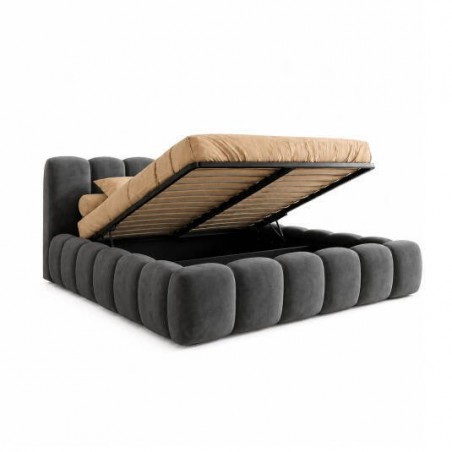 Cama Estofada Leonard + Colchão Opc.
