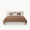 Cama Estofada Rafaela c/ Estrado Incluído + Colchão Opc.