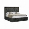 Cama Estofada Iris + Colchão Opc.