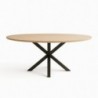 Mesa de Jantar Oval Stacy