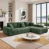 Sofá 2L + Chaise Long Islândia (298x207cm)