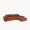 Sofá 2L + Chaise Long Islândia (298x207cm)